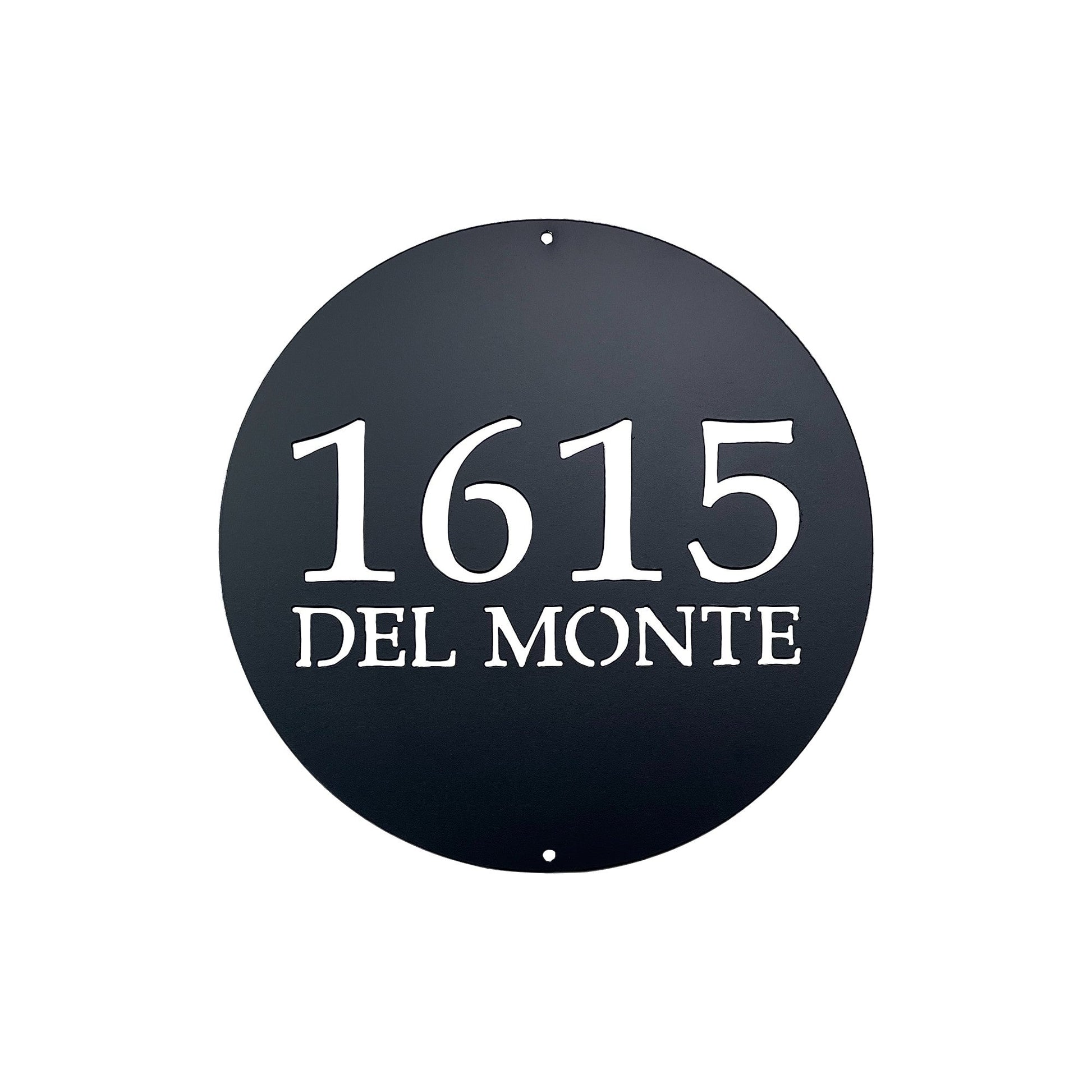 circle address home sign