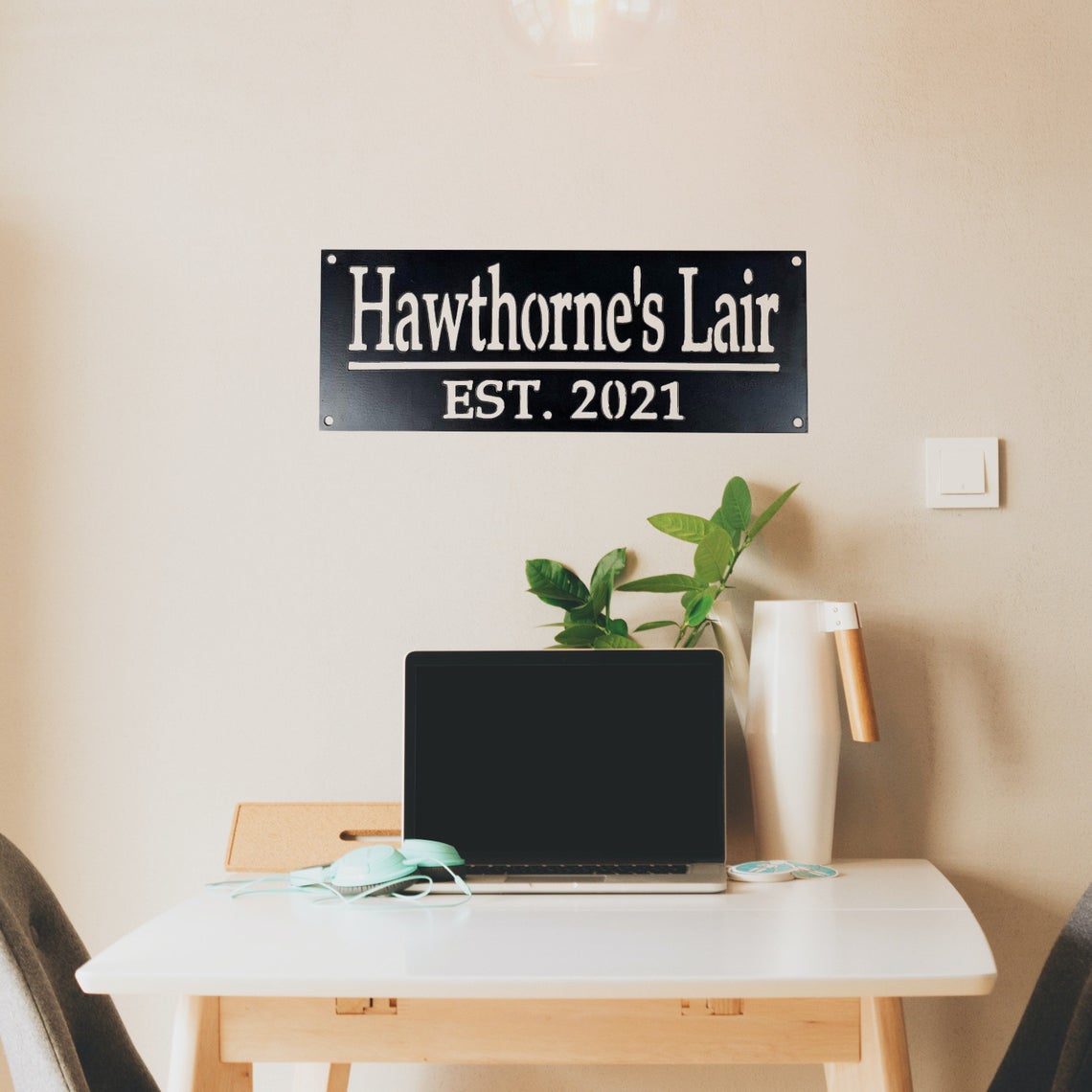 Custom Metal Rectangular Sign