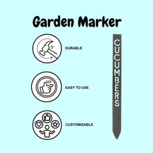 Load image into Gallery viewer, custom garden marker sign benefits