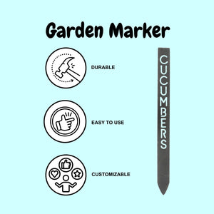 custom garden marker sign benefits