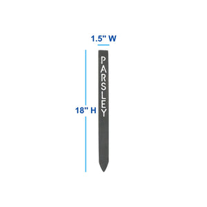 parsley garden marker dimensions