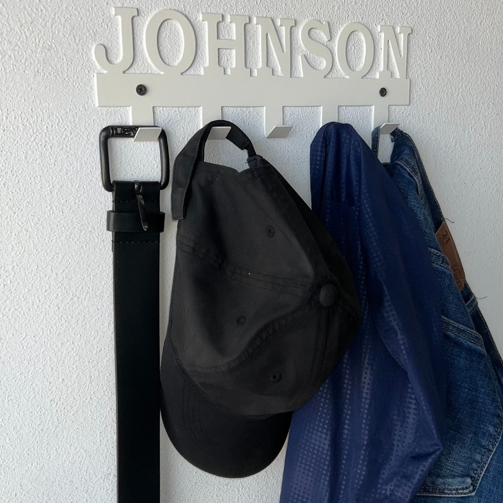 Wall Mounted Hook rack With Hooks