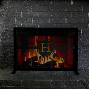 Customized Fireplace Screen Home
