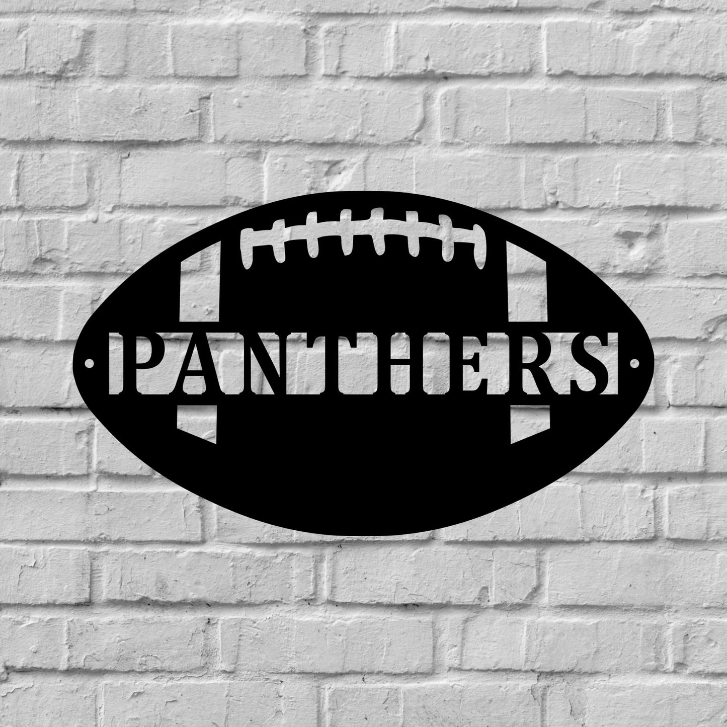 Customized Personalized Football Name Nickname Team Metal Sign