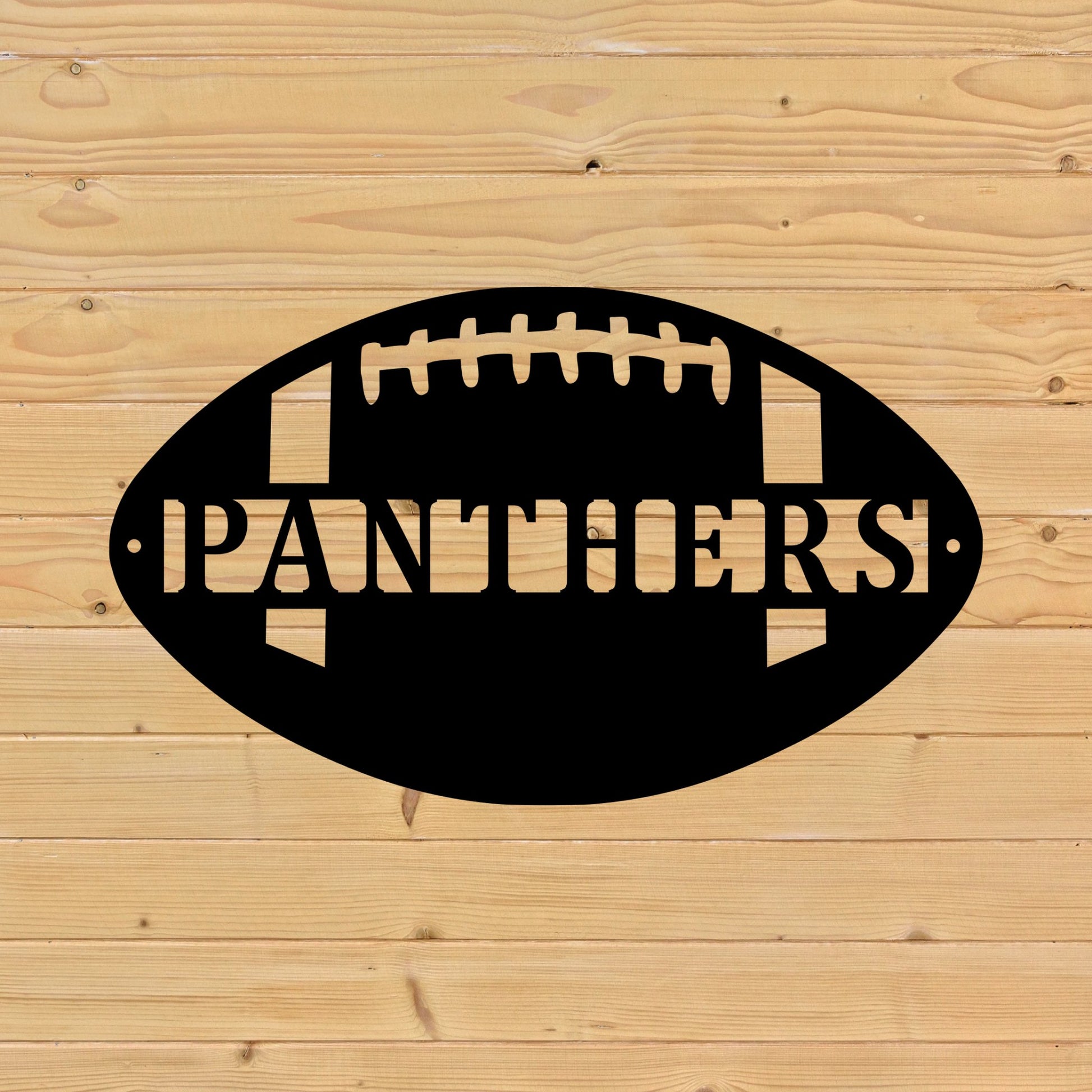 Customized Personalized Football Name Nickname Team Metal Sign