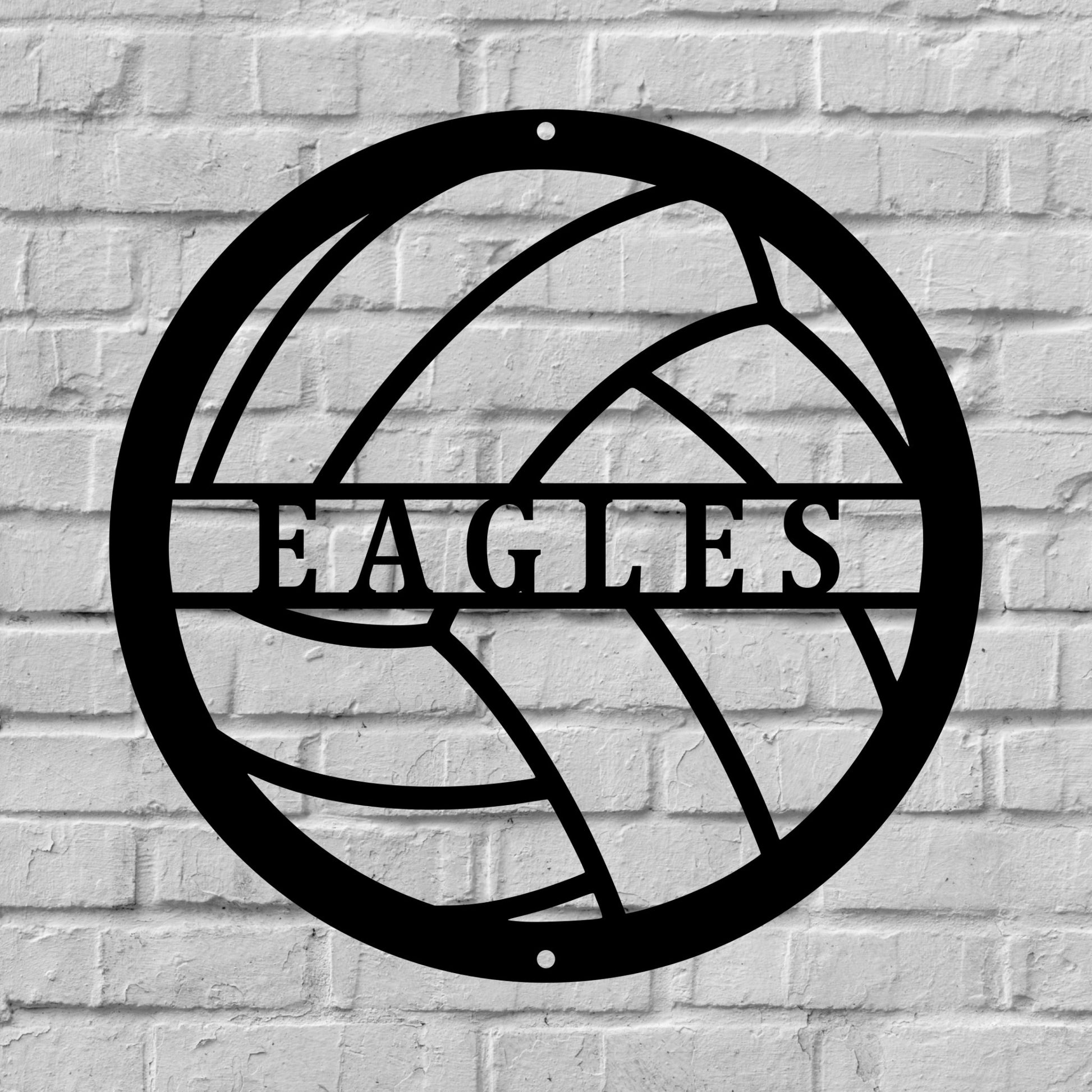 Customized Personalized Volleyball Name Nickname Team Metal Sign