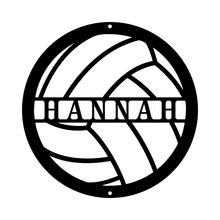 Load image into Gallery viewer, Customized Personalized Volleyball Name Nickname Team Metal Sign