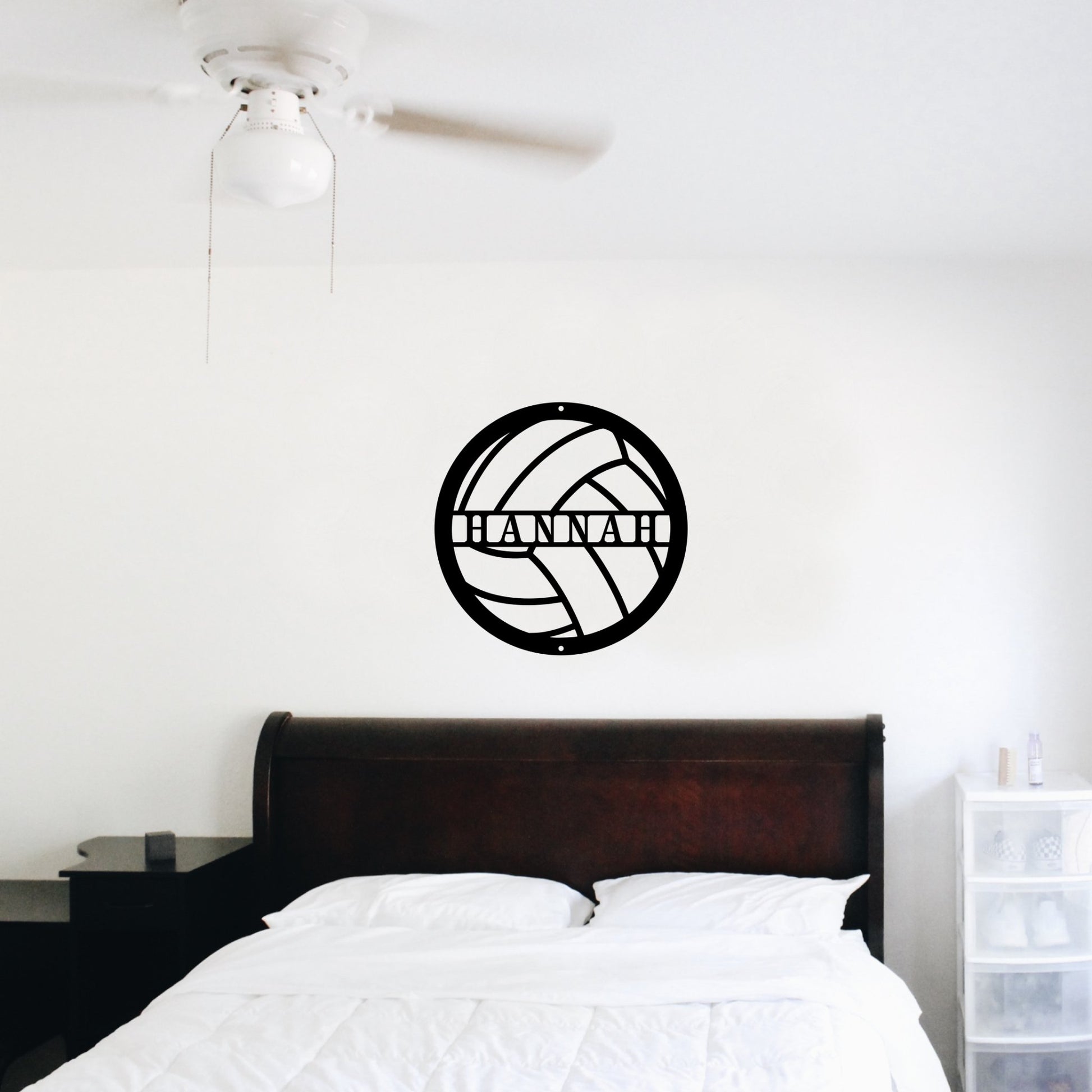 Customized Personalized Volleyball Name Nickname Team Metal Sign