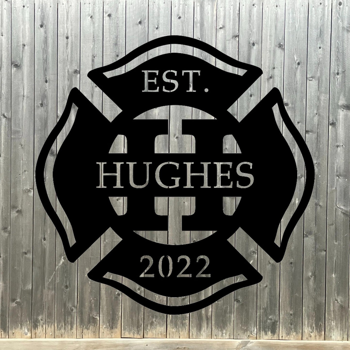 firefighter name sign letter 