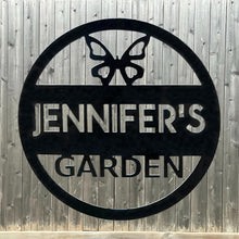 Load image into Gallery viewer, custom home garden stake sign