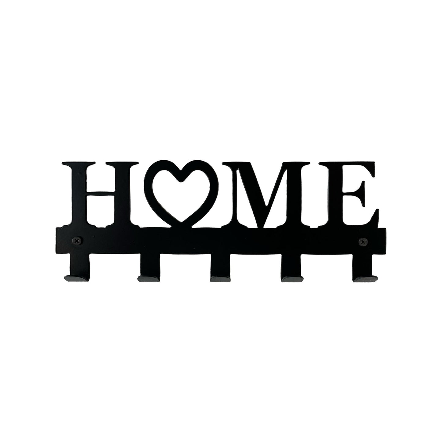 Coat Rack, Wall Mounted Hooks, Home Design Ideal for Keys and Coats, Made in USA