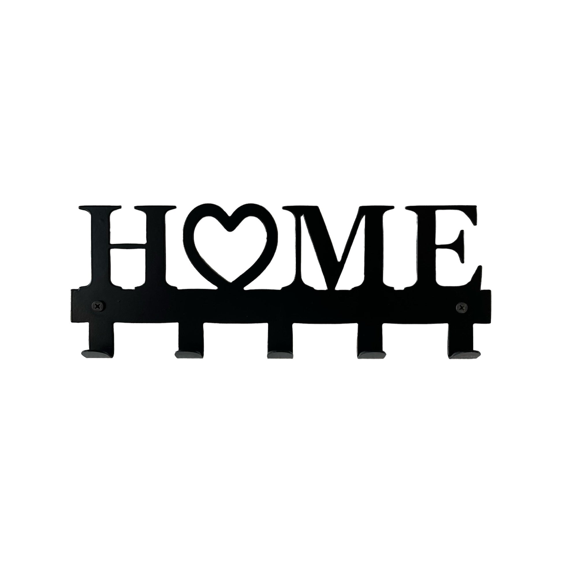 Coat Rack, Wall Mounted Hooks, Home Design Ideal for Keys and Coats, Made in USA