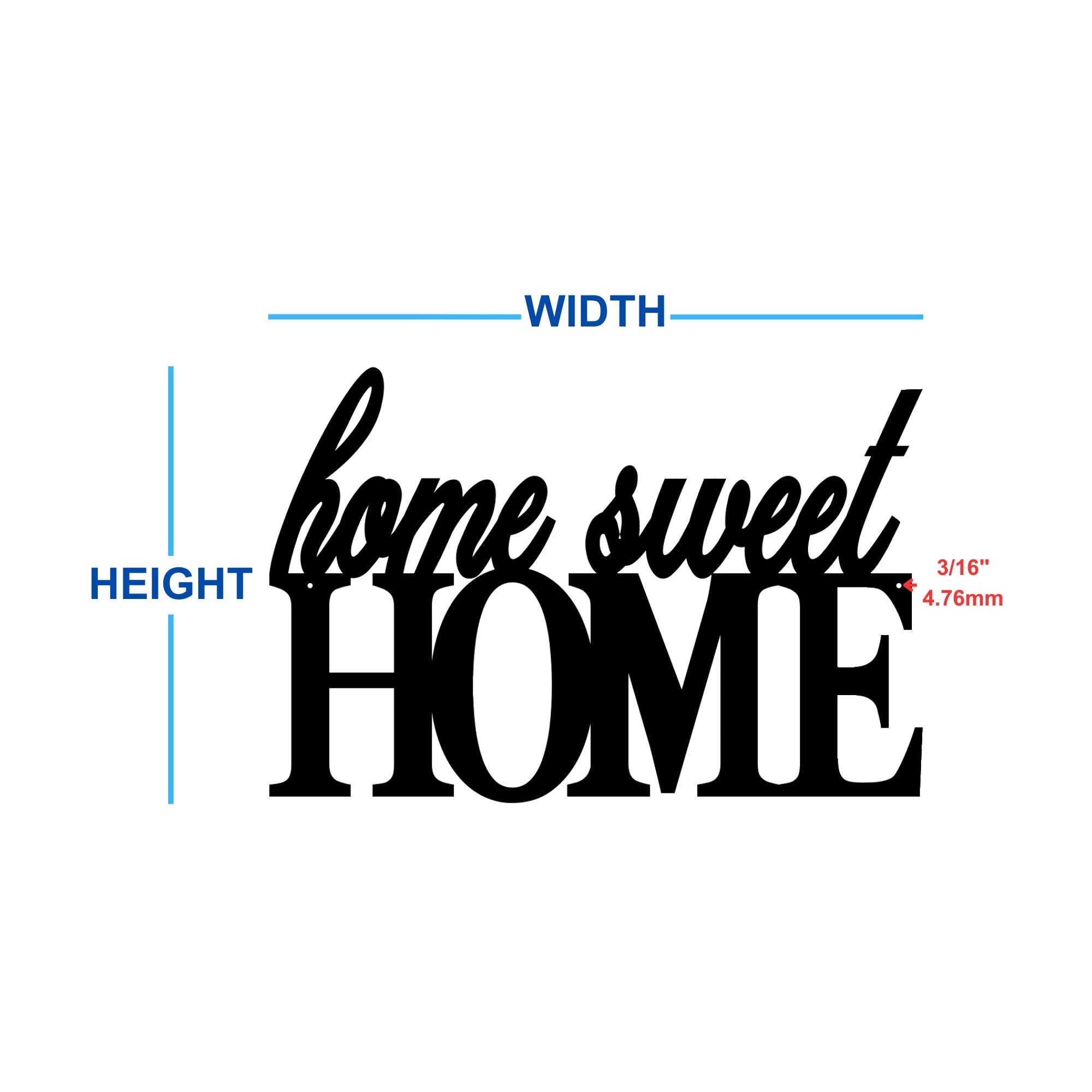 Home Sweet Home, Decorative Wall Hanging, House Saying Decor, USA Made – Pillars Customs home-sweet-home-decorative-wall-hanging-house-saying-decor-usa-made-pillars-customs