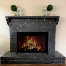 Load image into Gallery viewer, Custom Fireplace Screen Home Black