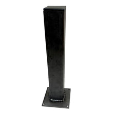 Load image into Gallery viewer, Tube Table Leg 2 Inch Wide Raw Metal With Protective Finish