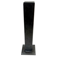 Load image into Gallery viewer, Table Leg Two Inch Wide Metal Tube Raw Finish With Protective Finish and Coat