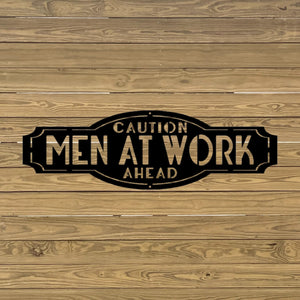 men at work sign