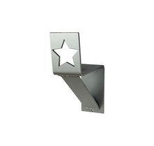 Load image into Gallery viewer, Customized Star Mantel Bracket Silver