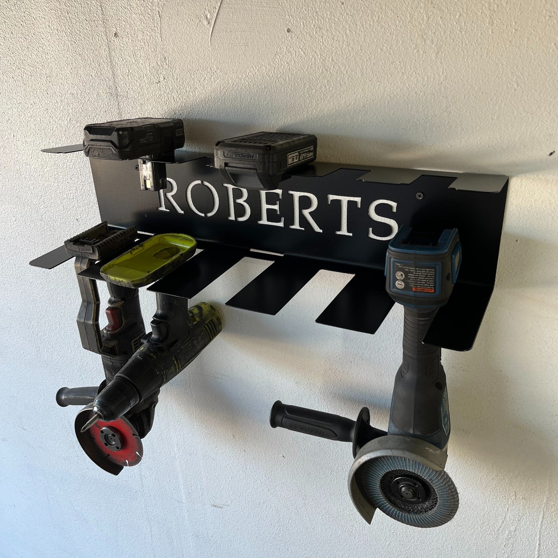 custom name power tool holder battery 