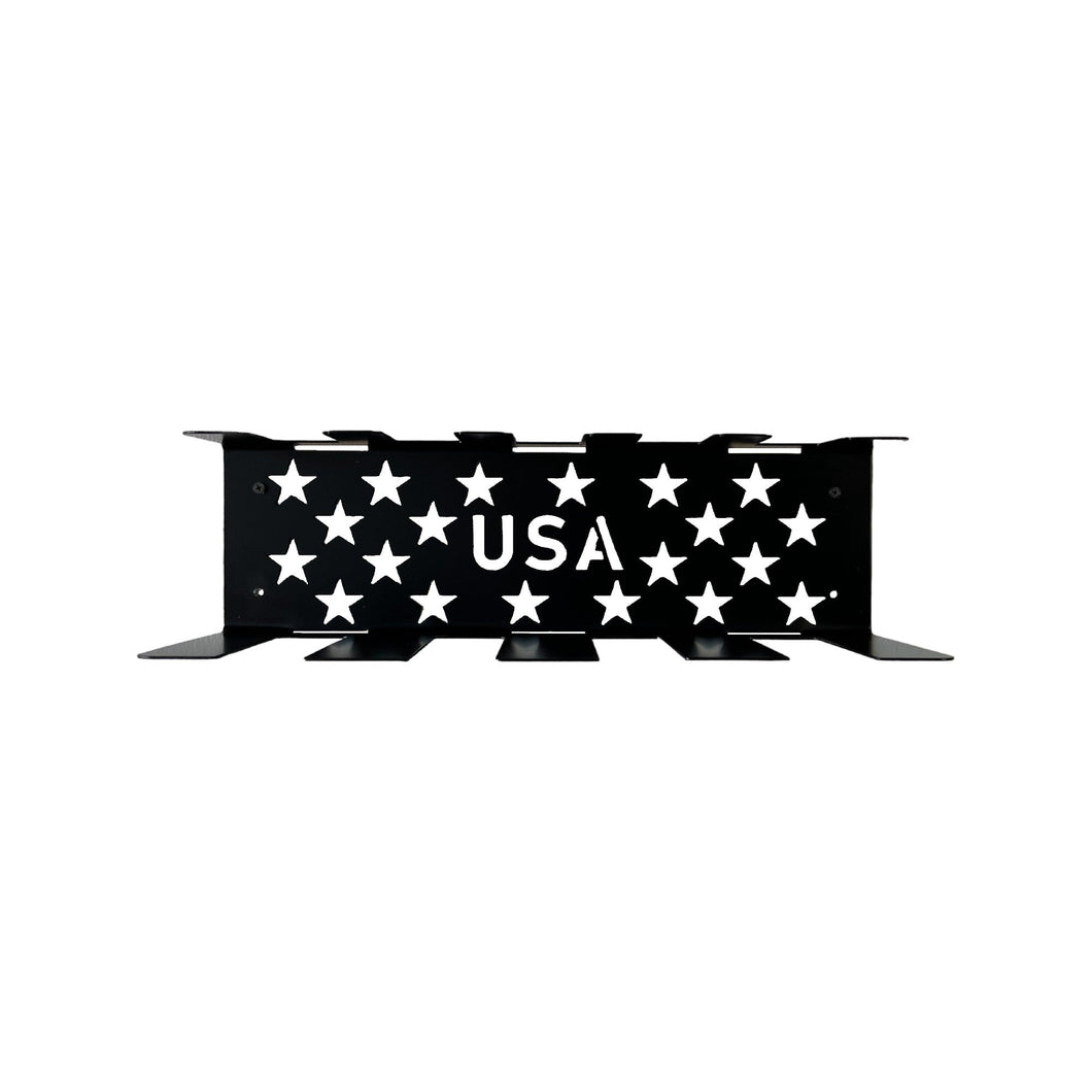 USA Power Tool Organizer Wall Mount, Cordless Drill Hanger and Battery Storage Rack, Ideal for Garage or Workshop, Made in USA