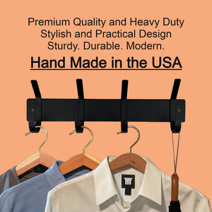 Custom Hanging coat rack use cases