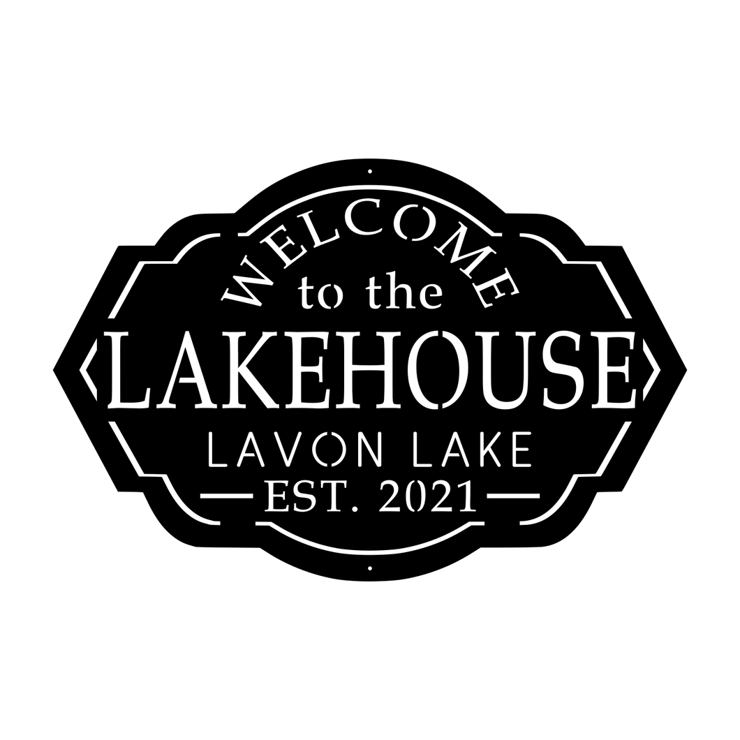 Welcome to the custom metal sign lakehouse