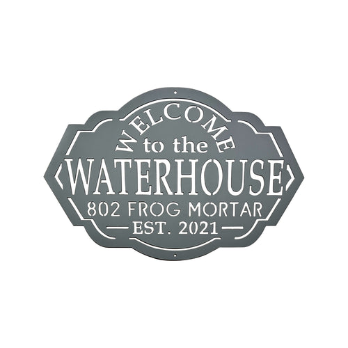 Welcome to the custom metal sign waterhouse