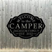 Load image into Gallery viewer, Welcome to the custom metal sign